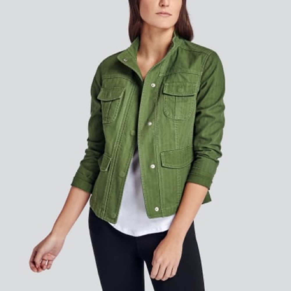 Olive Green Utility Jacket